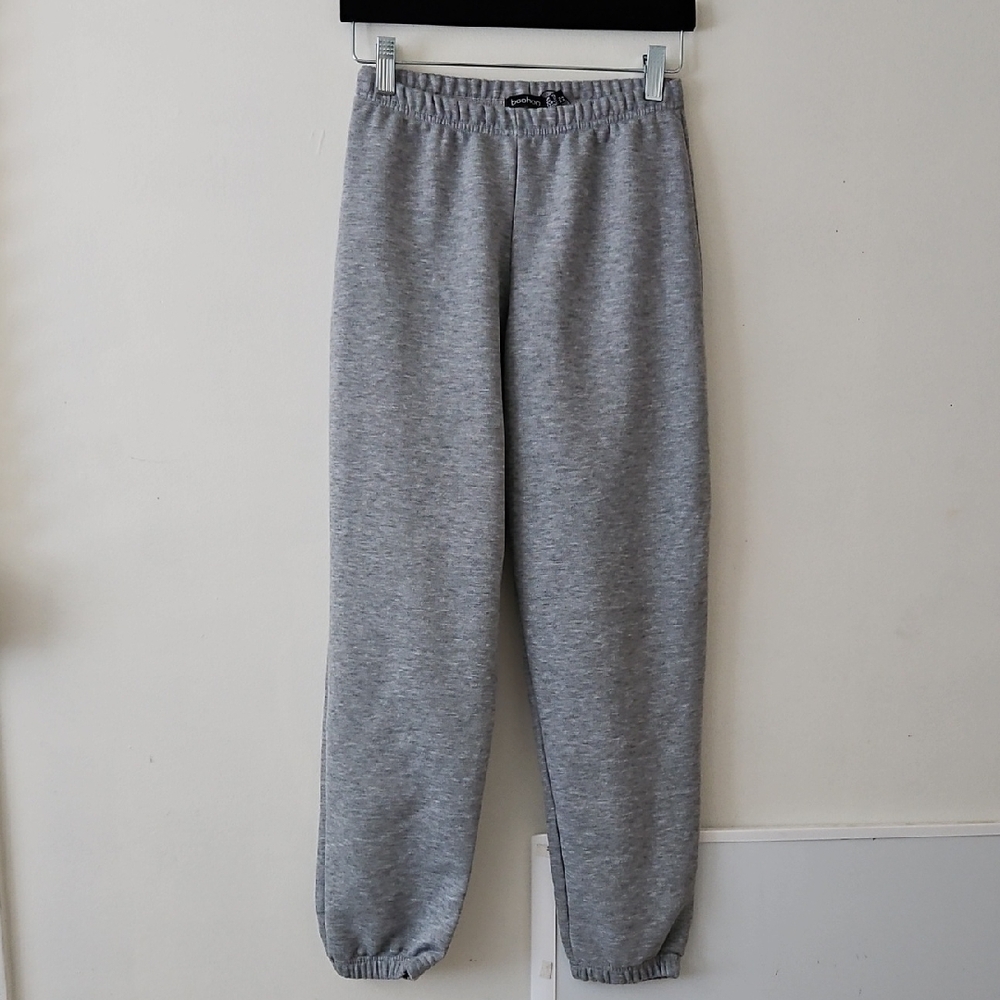 Boohoo Heather Gray Women's Sweatpants